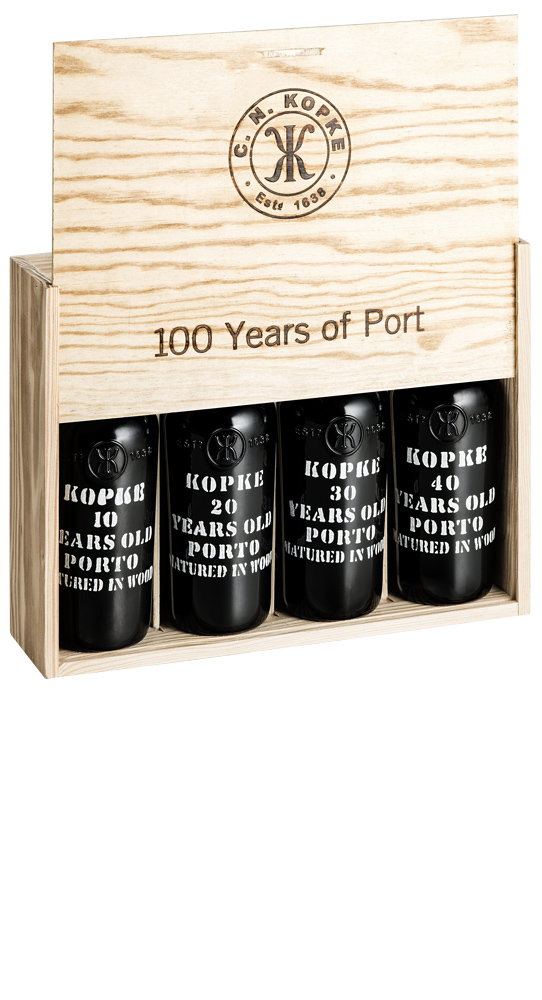 Kopke Porto Century Branco Kit 4x37,5 cl