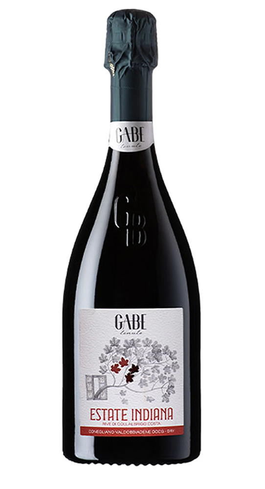 Gabe Prosecco Valdobbiadene Estate Indiana Rive Di Collalbrigo-Costa Dry, Veneto