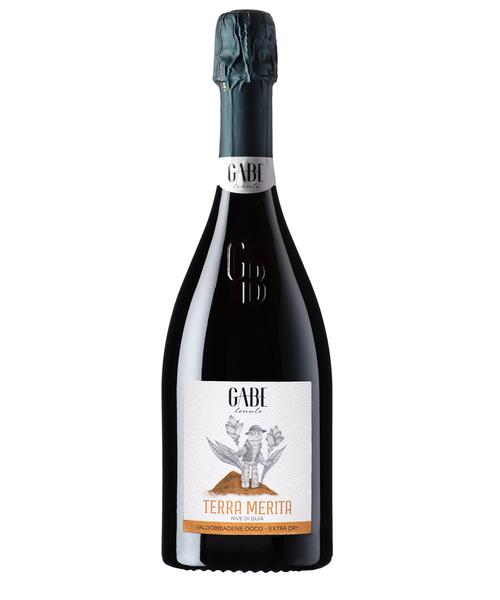 Gabe Prosecco Valdobbiadene Conegliano Terra Merita Extra Dry, Veneto