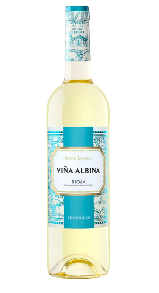 Bodegas Riojanas Vina Albina Blanco Semidulce 2025, Rioja