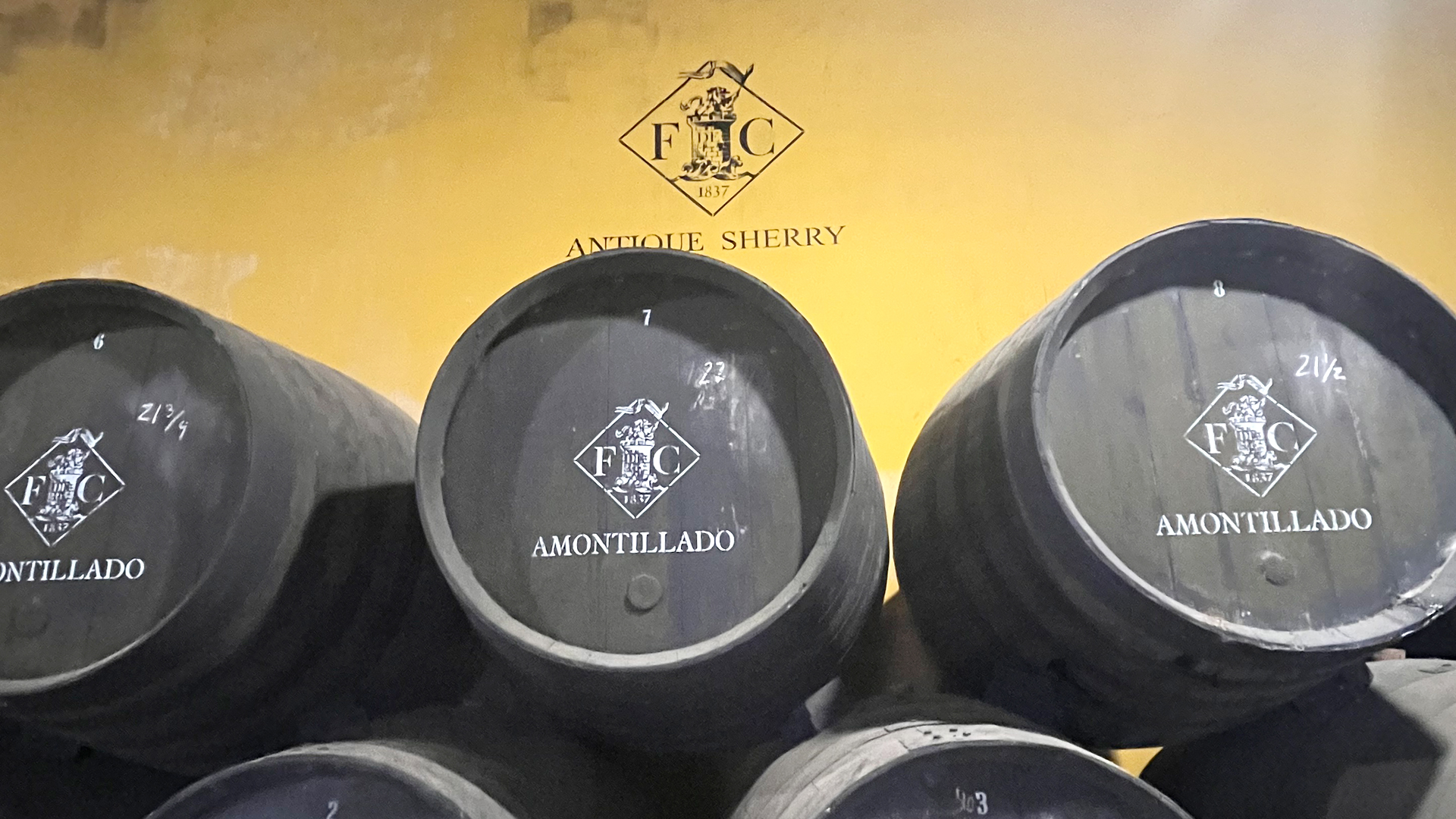 wina z Andaluzji beczki sherry amontillado oloroso Jerez
